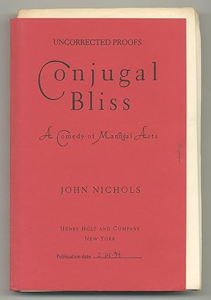 Bild des Verkufers fr Conjugal Bliss: A Comedy of Martial Arts zum Verkauf von Between the Covers-Rare Books, Inc. ABAA