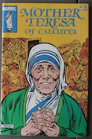 MOTHER TERESA OF CALCUTTA. (1984; Gonxha Bojaxhiu) -- Color Comic Book #1. (Catholic Christian Ma...