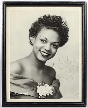 Seller image for Autograph Portrait Signed by Pianist Hazel Scott for sale by Between the Covers-Rare Books, Inc. ABAA