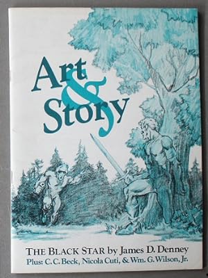 Seller image for ART & STORY #1 (January 1976 Magazine/Fanzine) The Black Star comic strip cover and Story for sale by Comic World