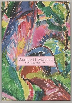 Seller image for Alfred H. Maurer: New Acquisitions for sale by Jeff Hirsch Books, ABAA