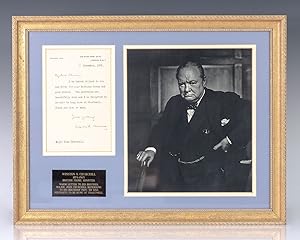 Winston S. Churchill Typed Letter Signed.