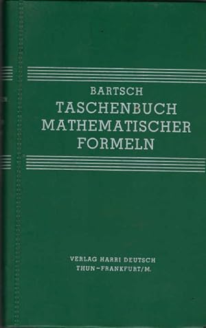 Taschenbuch mathematischer Formeln. von