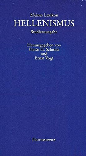 Bild des Verkufers fr Kleines Lexikon Hellenismus. Studienausgabe zum Verkauf von Antiquariat REDIVIVUS