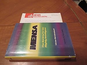 Seller image for Mensa: The Society For The Highly Intelligent (With Advance Publicity Flyer) for sale by Arroyo Seco Books, Pasadena, Member IOBA