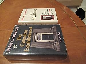 Immagine del venditore per The Canadian Establishment: Volume One; Volume Two: The Acquisitors (Two Volumes) venduto da Arroyo Seco Books, Pasadena, Member IOBA