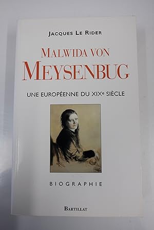 Bild des Verkufers fr Malwida von Meysenbug zum Verkauf von Librairie du Levant