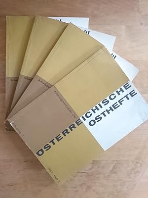Österreichische Osthefte - Jahrgang 5 - 4 Hefte
