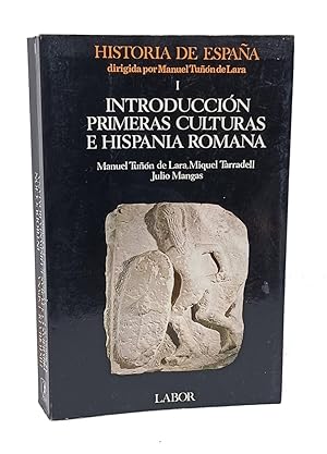 Imagen del vendedor de Historia de Espaa, I. Introduccin. Primeras culturas e Hispania Romana. a la venta por Librera Berceo (Libros Antiguos)