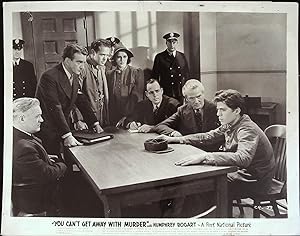 Imagen del vendedor de You Can't Get Away with Murder 8 x 10 Still 1939 Humphrey Bogart, Billy Halop a la venta por AcornBooksNH