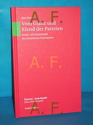 Bild des Verkufers fr Vom Glanz und Elend der Parteien : Struktur- und Funktionswandel des sterreichischen Parteiensystems (sterreich - Zweite Republik Band 6) zum Verkauf von Antiquarische Fundgrube e.U.