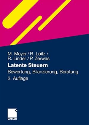 Seller image for Latente Steuern for sale by BuchWeltWeit Ludwig Meier e.K.