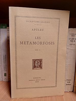 Imagen del vendedor de LES METAMORFOSIS Volum I. Escriptors Llatins a la venta por Martina llibreter