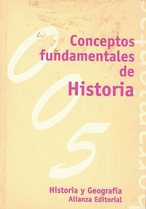 Imagen del vendedor de CONCEPTOS FUNDAMENTALES DE HISTORIA a la venta por Librera Torren de Rueda