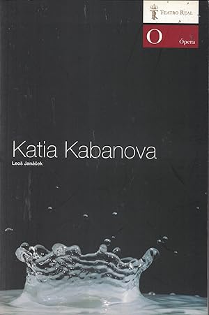 Imagen del vendedor de KATIAKABANOVA. pera en tres actos. a la venta por Librera Torren de Rueda