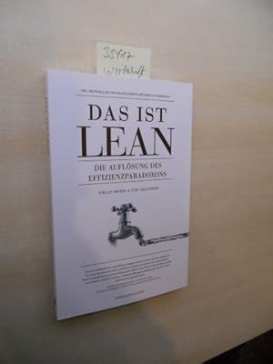 Bild des Verkufers fr Das ist Lean. Die Auflsung des Effizienparadoxons. zum Verkauf von Klaus Ennsthaler - Mister Book