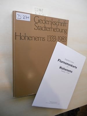 Bild des Verkufers fr Gedenkschrift Stadterhebung Hohenems 1933 - 1983. zum Verkauf von Klaus Ennsthaler - Mister Book