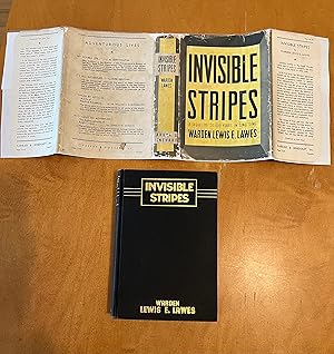 Seller image for Invisible Stripes - sequel to 20,000 Years in Sing Sing for sale by Bailey Books