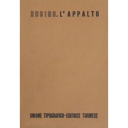 Imagen del vendedor de L'appalto a la venta por Libreria Antiquaria Giulio Cesare di Daniele Corradi