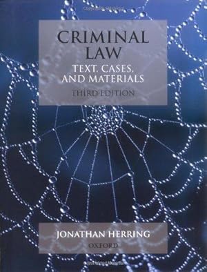Seller image for Criminal Law: Text, Cases and Materials for sale by WeBuyBooks