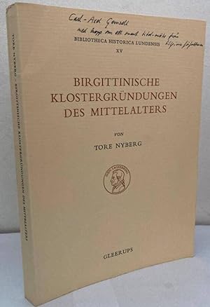 Seller image for Birgittinische Klostergrndungen des Mittelalters for sale by Erik Oskarsson Antikvariat