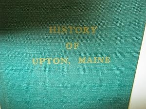 History Of Upton , Maine