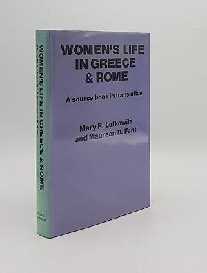 Seller image for WOMEN'S LIFE IN GREECE AND ROME A Source Book in Translation for sale by Rothwell & Dunworth (ABA, ILAB)