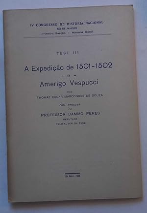 Seller image for A Expedicao de 1501-1502 e Amerigo Vespucci for sale by librisaggi