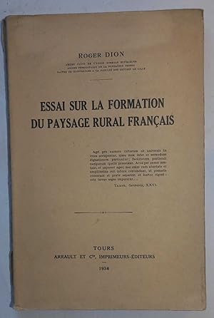 Essai sur la formation du paysage rural francais