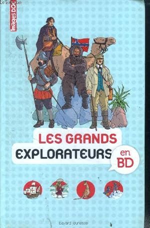 Bild des Verkufers fr Les grands explorateurs en BD- images DOC zum Verkauf von Le-Livre