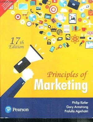 Seller image for Principles of Marketing - 17th edition- circulation of this edition outside the indian subcontinent is unauthorized for sale by Le-Livre