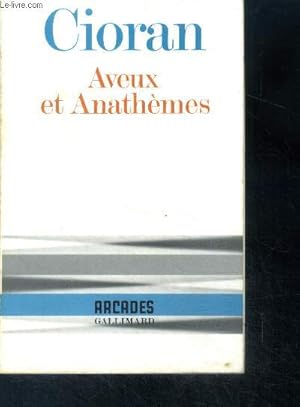Seller image for Aveux et Anathmes for sale by Le-Livre