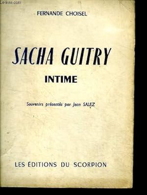 Bild des Verkufers fr Sacha guitry intime - souvenirs presentes par jean salez zum Verkauf von Le-Livre