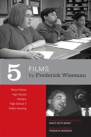 Immagine del venditore per Five Films by Frederick Wiseman Titicut Follies, High School, Welfare, High School II, Public Housing venduto da Di Mano in Mano Soc. Coop