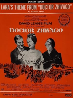 Bild des Verkufers fr Lara's Theme from 'Doctor Zhivago' -- piano solo zum Verkauf von Moneyblows Books & Music