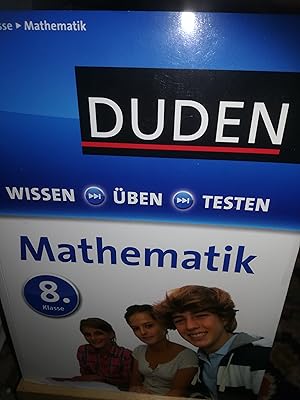 Bild des Verkufers fr Duden, Wissen, ben, Testen, Mathematik, 8. Klasse zum Verkauf von Verlag Robert Richter