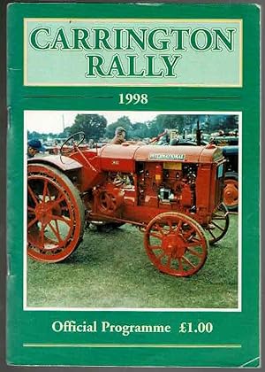 Seller image for Carrington Rally 1998 Official Programme for sale by Lazy Letters Books