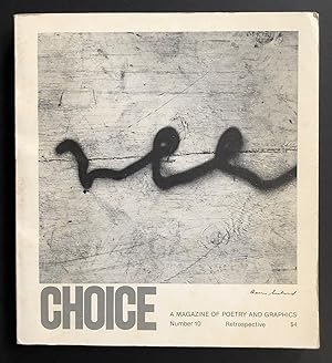 Bild des Verkufers fr Choice : A Magazine of Poetry and Graphics 10 (1977) zum Verkauf von Philip Smith, Bookseller