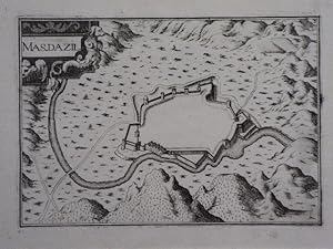 Seller image for Plan de MAZ DAZIL. ( 1636 ). for sale by Tir� � Part
