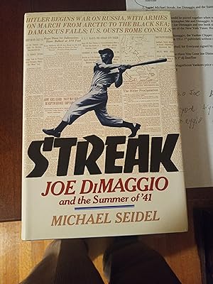 Seller image for Streak: Joe DiMaggio and the Summer of 1941 for sale by M  Fox Books llc