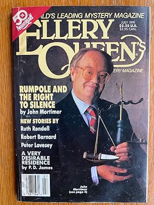 Seller image for Ellery Queen Mystery Magazine July 1991 for sale by Scene of the Crime, ABAC, IOBA