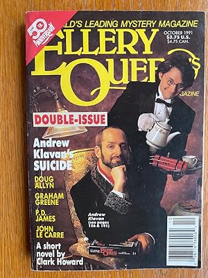 Bild des Verkufers fr Ellery Queen Mystery Magazine October 1991 zum Verkauf von Scene of the Crime, ABAC, IOBA