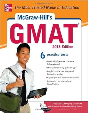 Bild des Verkufers fr McGraw-Hill's GMAT, 2013 Edition zum Verkauf von WeBuyBooks