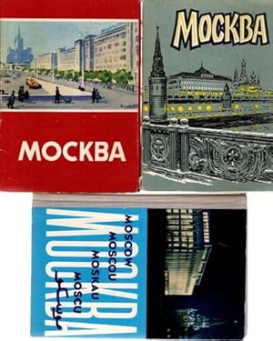 Bild des Verkufers fr Moskau: Postkartensammlung (20 von 20 Postkarten); Postkartensammlung (10 von 12 Postkarten); Leporello; zum Verkauf von nika-books, art & crafts GbR