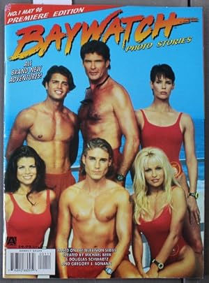 Seller image for BAYWATCH Photo Stories Magazine (Comic Format) #1 (May 1996; Based on TV Series) David Hasselhoff, Pam Anderson for sale by Comic World