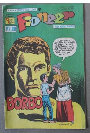 Seller image for PIONEER KOMIKS #855 (Setyembre 9/1984; Philippines) BORBO cover and Story for sale by Comic World