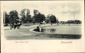 Seller image for Ansichtskarte / Postkarte Hampstead London England, White Stone Pond for sale by akpool GmbH