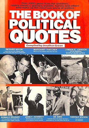 Seller image for Book of Political Quotes for sale by M Godding Books Ltd