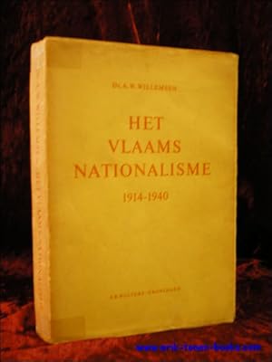 Immagine del venditore per HET VLAAMS NATIONALISME 1914 - 1940, venduto da BOOKSELLER  -  ERIK TONEN  BOOKS