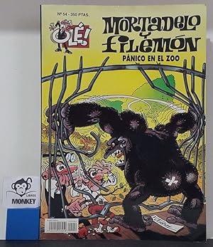 Image du vendeur pour Pnico en el zoo. Mortadelo y Filemn. Coleccin Ol. N 54 mis en vente par MONKEY LIBROS